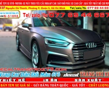 DÁN ĐỔI MÀU audi vàng đẹp nhất dán ô tô chuyên nghiệp wrap car decal xe hơi cao cấp nhàn decal decaltrangtrixe79 decal candy nhôm xướt chrome chuyển màu tem xe đẹp giá rẻ dán ô tô tp hcm5108 (799)